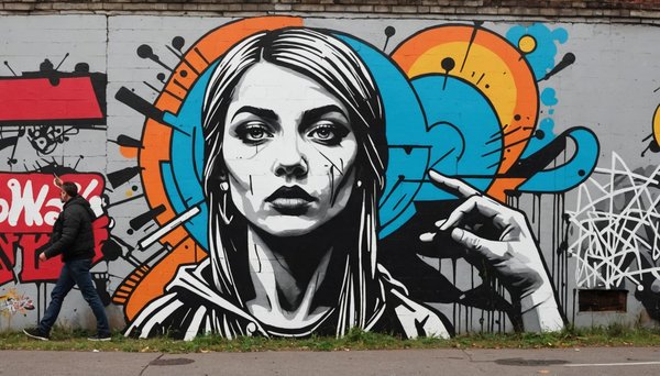Le Street art: vandalisme ou art?